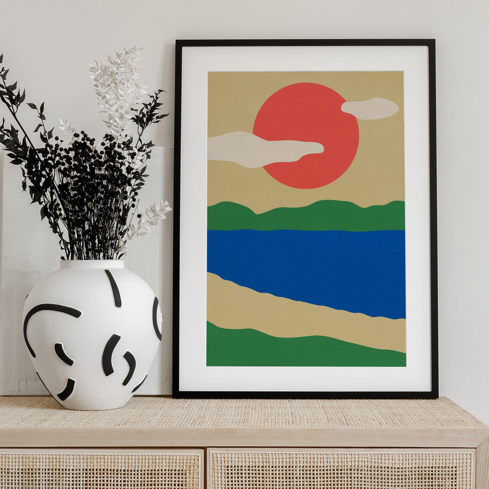 Thuringia Summer - Art Print by Rosi Feist