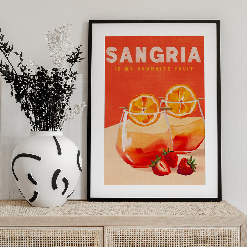 Sangria - Art Print by The Whiskey Ginger