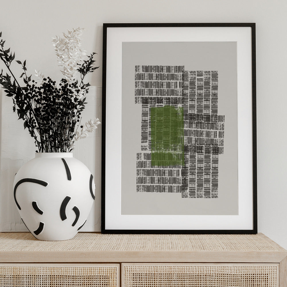 Intersecting Patterns - Art Print by THE MIUUS STUDIO