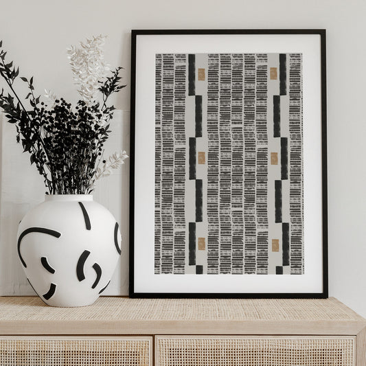 Rhythmic Lines - Art Print by THE MIUUS STUDIO