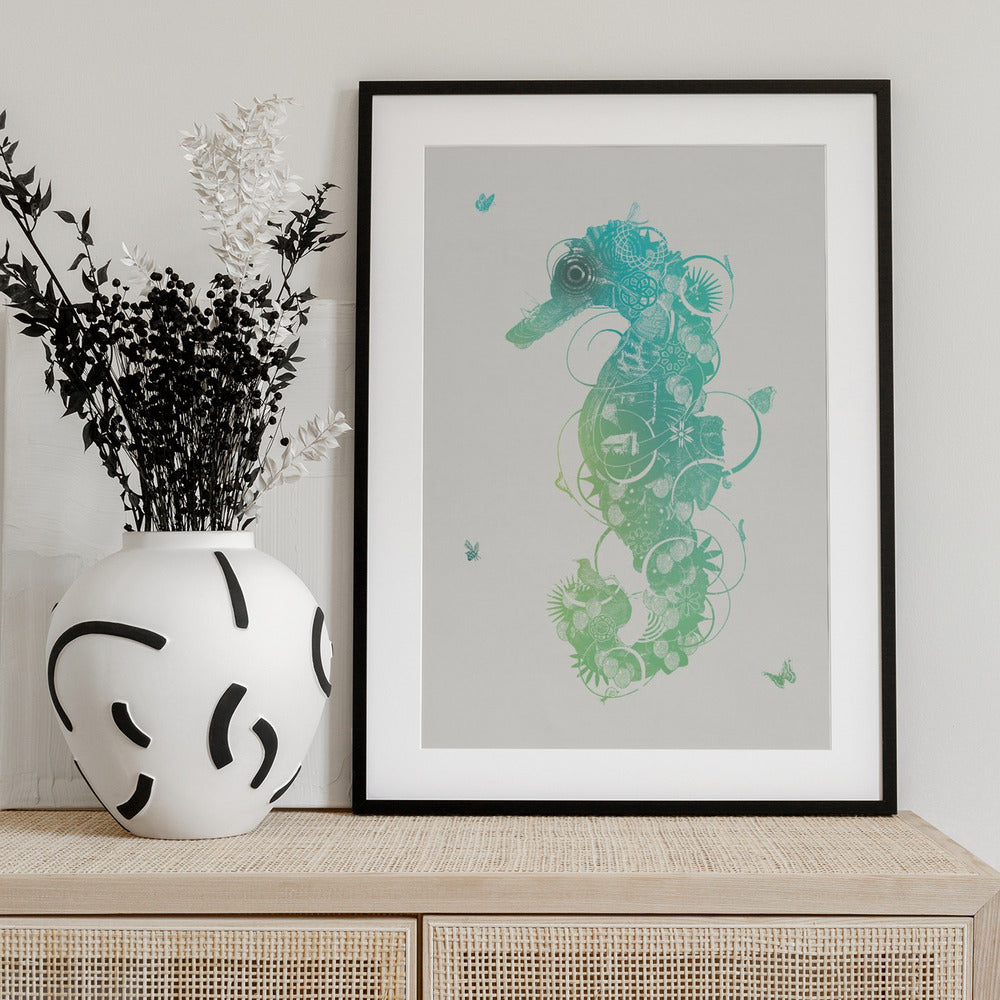 Seahorse - Art Print by Jaco Putker