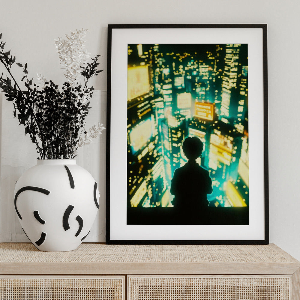 Overlooking Tokyo - Art Print by Taudalpoi