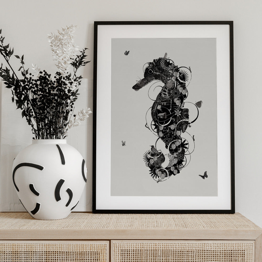 Seahorse - Art Print by Jaco Putker