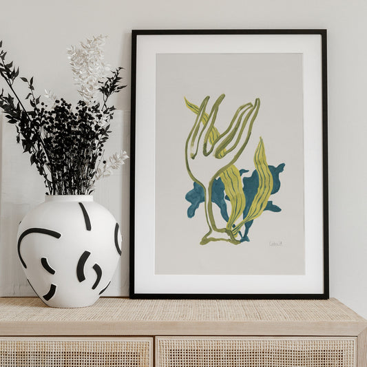 Algae No2 - Art Print by Catalina Somolinos