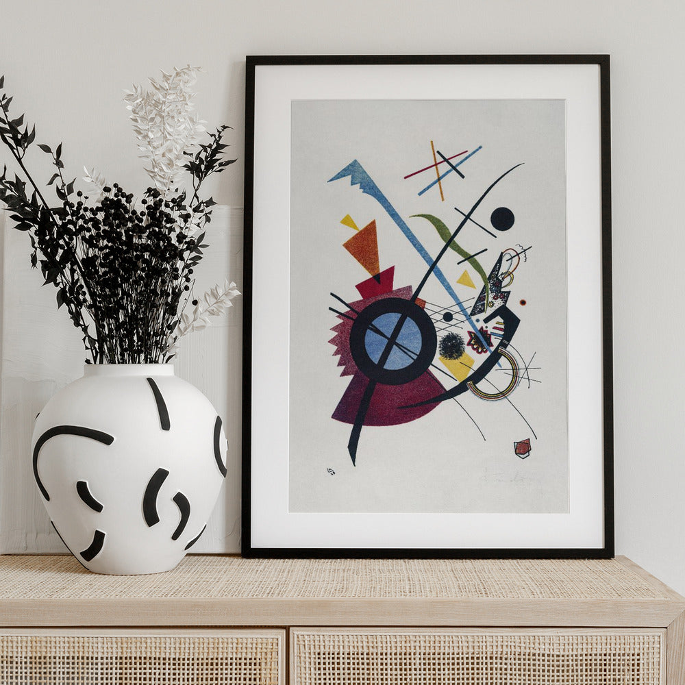 Violet(1923) From original Litograph - Art Print by Wassily Kandinsky