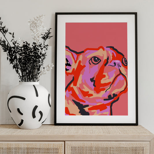 Pawsitively Patched - Art Print by Kintsugi99