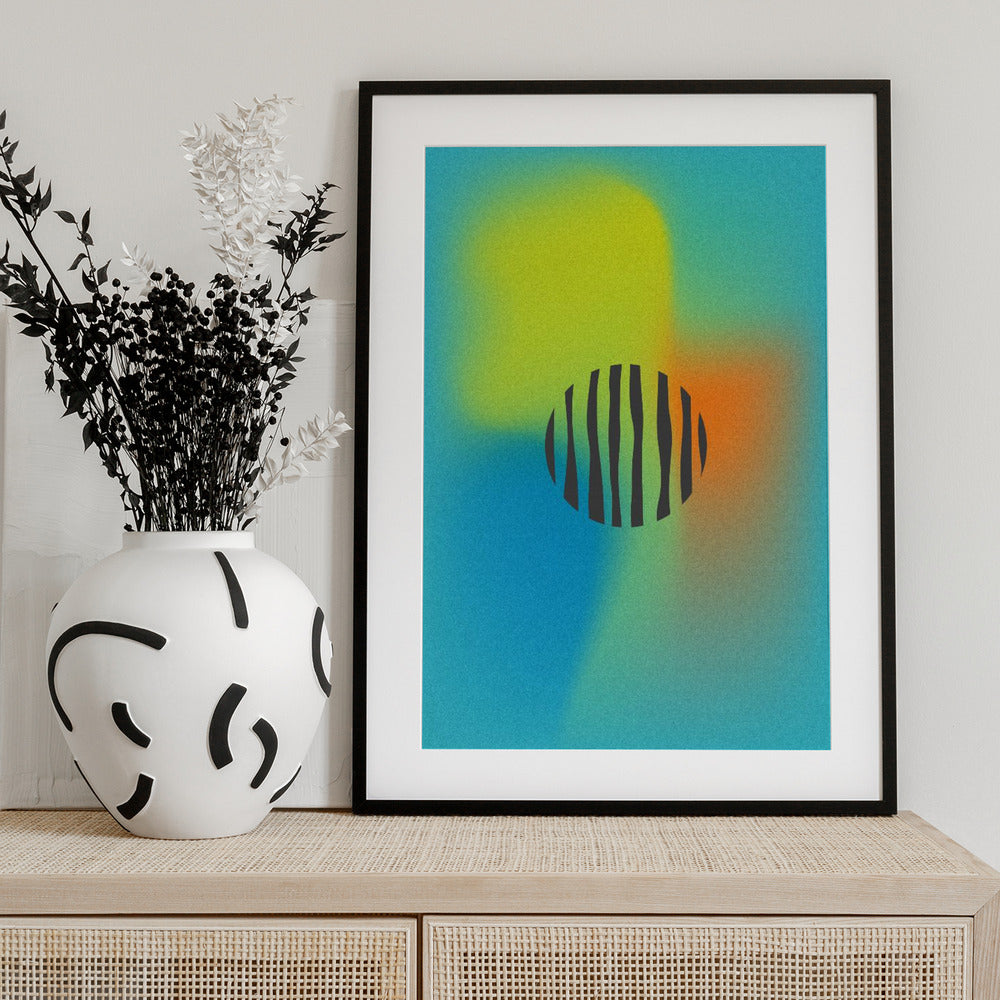Colorful Echoes - Art Print by THE MIUUS STUDIO