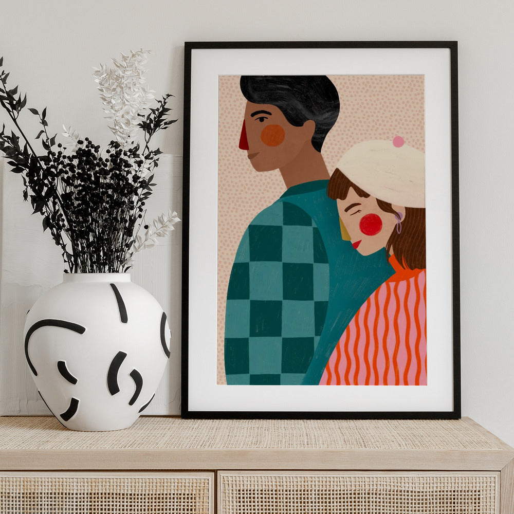 Be My Valentine - Art Print by Bea Müller