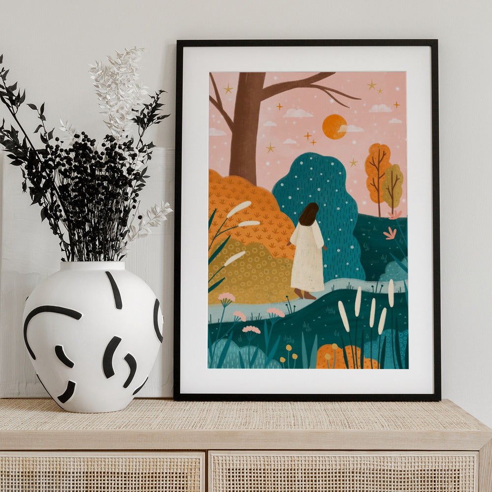 Wander in Wonder - Art Print by Bea Müller
