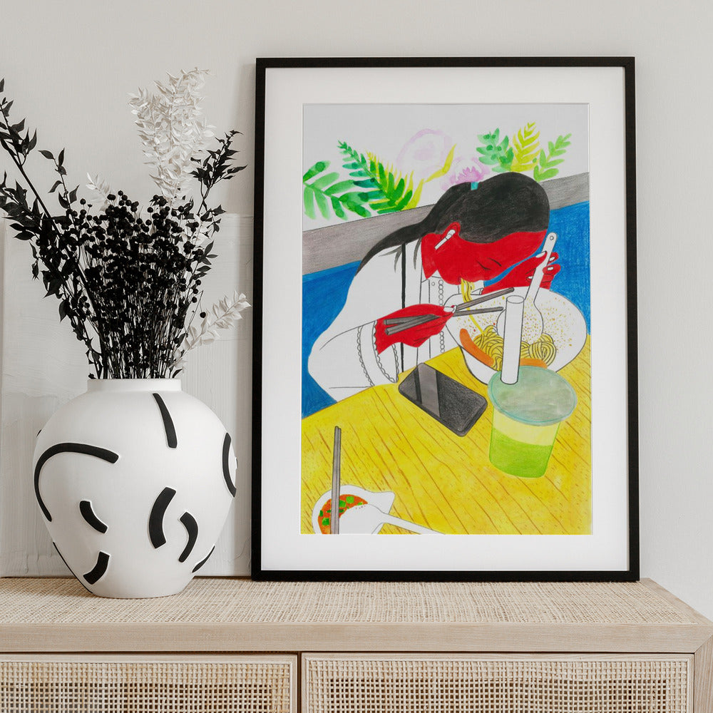 Malatang   Series 5 - Art Print by Zhigang Zhang