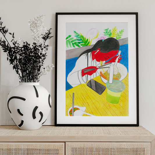 Malatang   Series 5 - Art Print by Zhigang Zhang