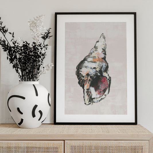 Shell Collector Art Print No 2 - Art Print by cartissi