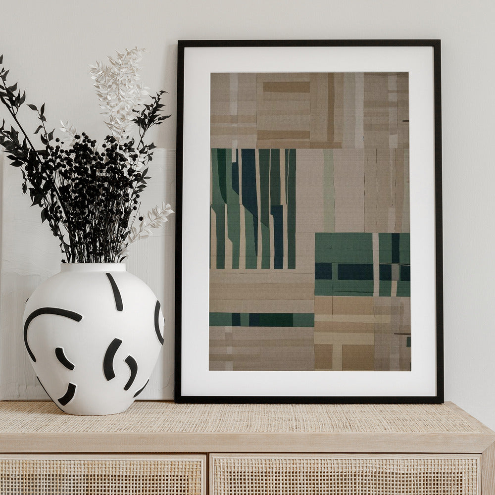 Geometric Rhythms - Art Print by THE MIUUS STUDIO