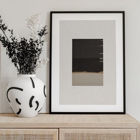 Textured Horizons - Art Print by THE MIUUS STUDIO