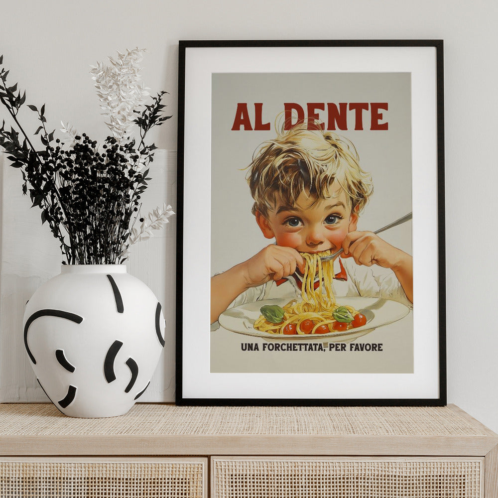 Al Dente - Art Print by Andreas Magnusson