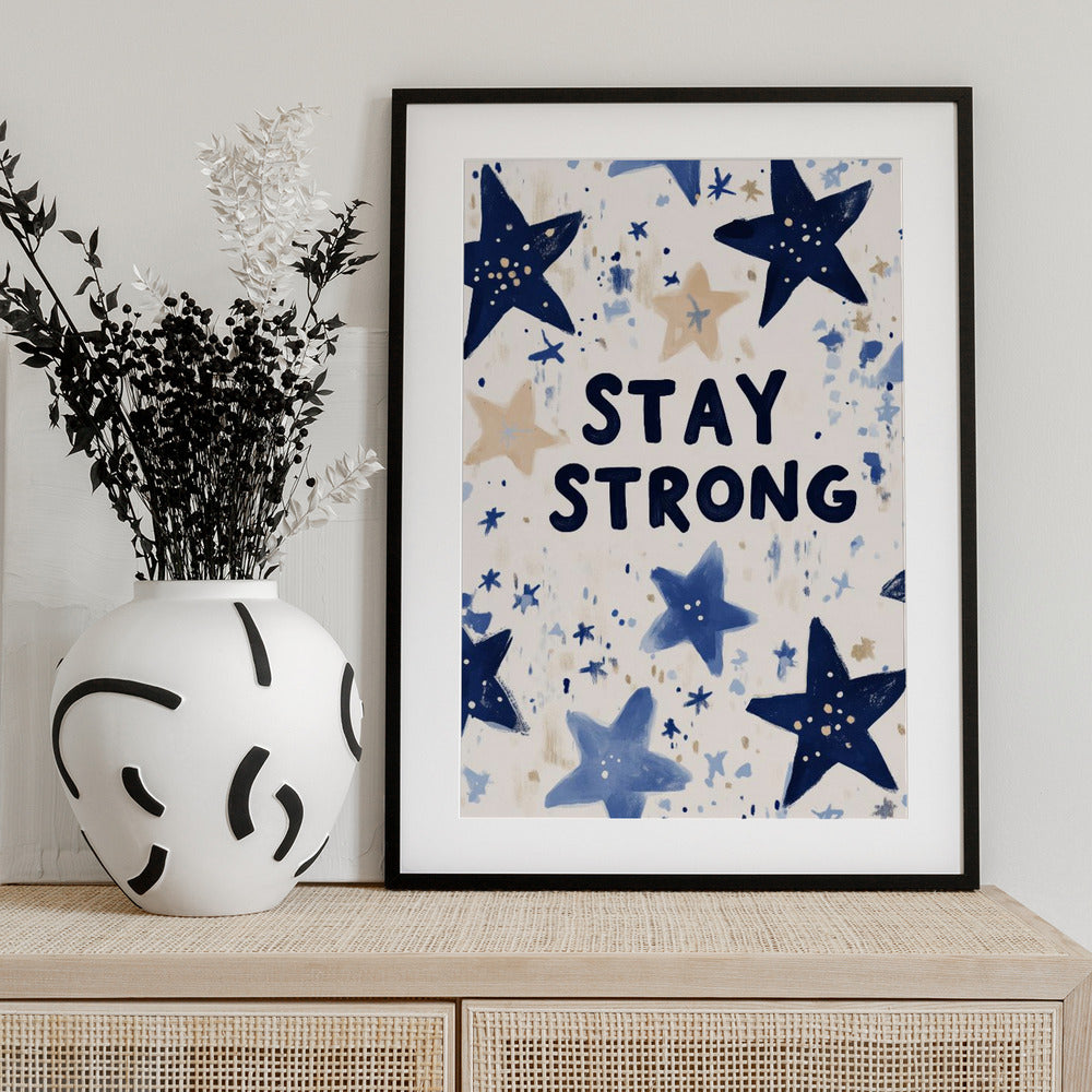 Starry Resolve - Art Print by Treechild