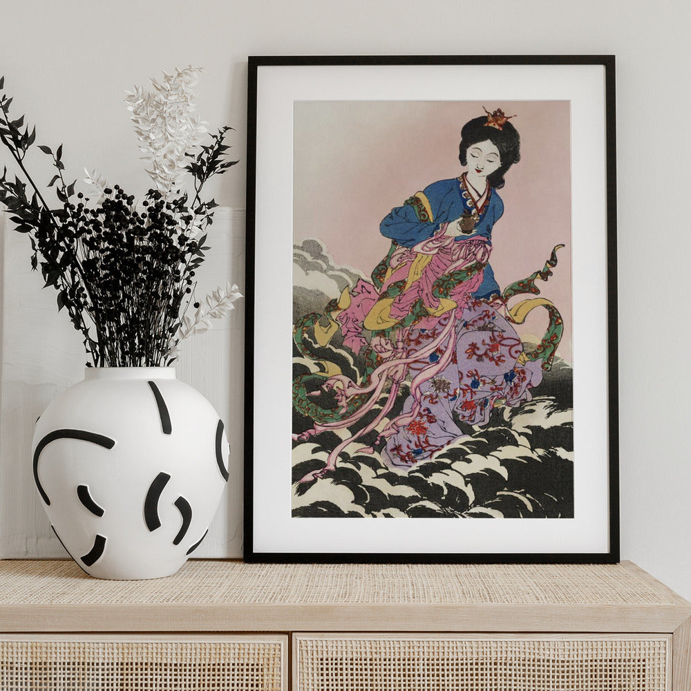 Japanese Woman (1839 1892) - Art Print by Taiso Yoshitoshi