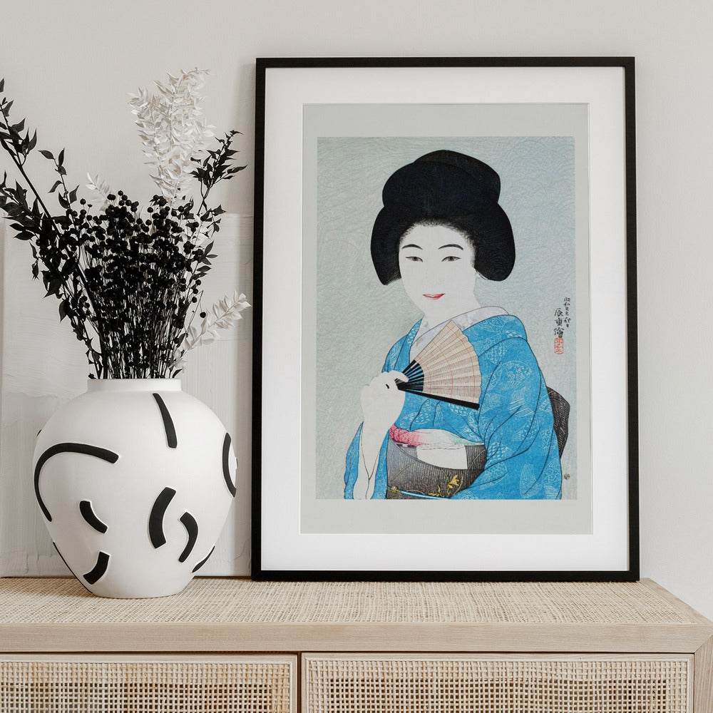 Japanese Woman (1929) - Art Print by Yamanaka Kodo