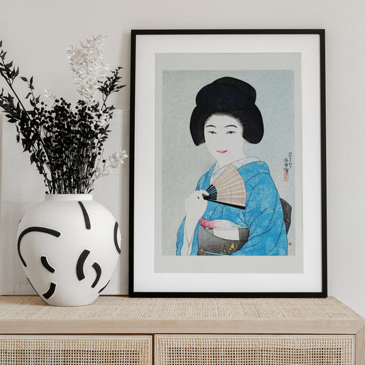 Japanese Woman (1929) - Art Print by Yamanaka Kodo