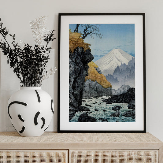 Foot of Mount Ashitaka (1932) - Art Print by Hiroaki Takahashi