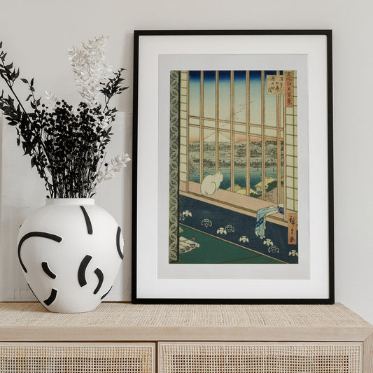 Asakusa Rice Fields - Art Print by Utagawa Hiroshige