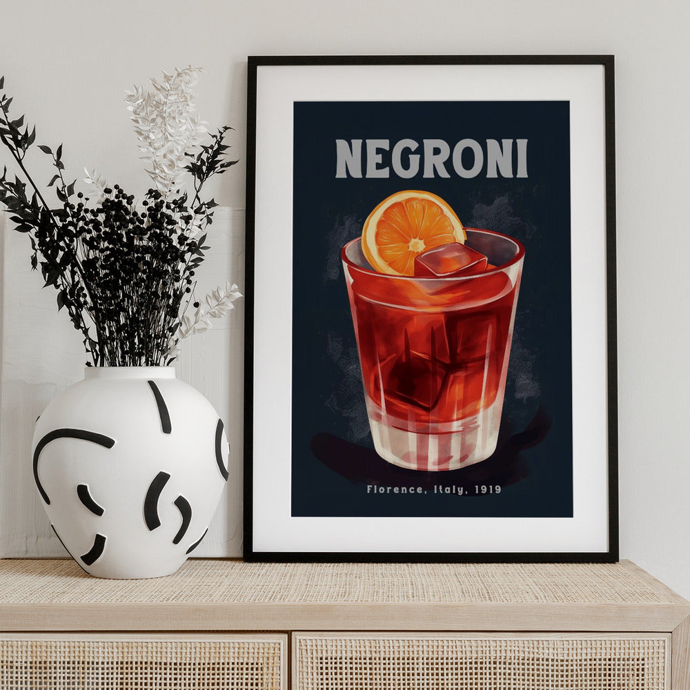 Negroni Florence 2 - Art Print by Andreas Magnusson