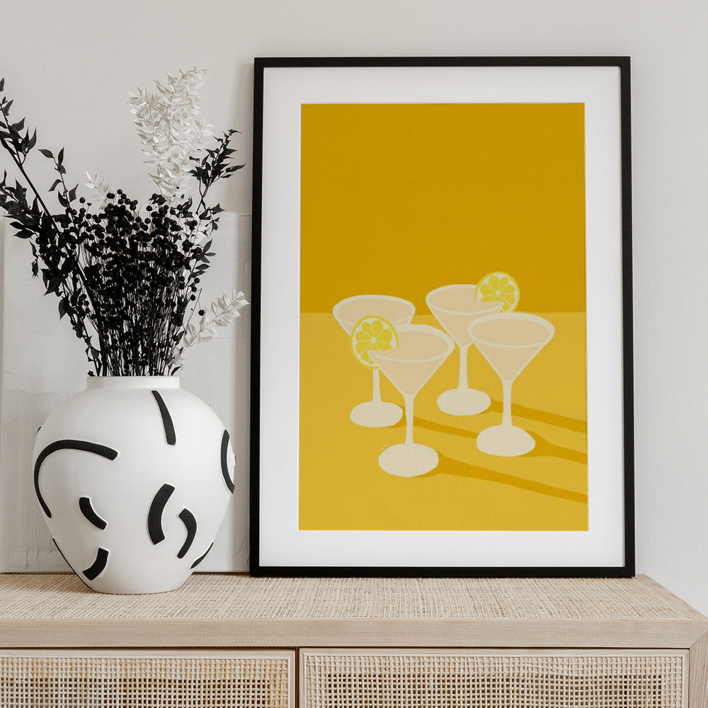 DRINKZ - Art Print by Wilma Wenåker