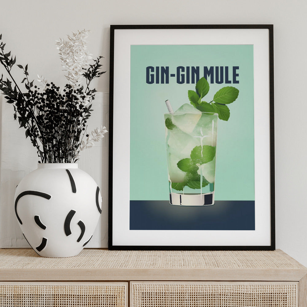 Gin Gin Mule - Art Print by Andreas Magnusson