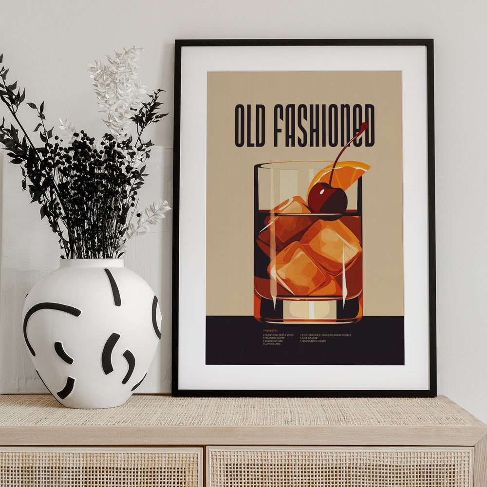 Old Fashioned - Art Print by Andreas Magnusson