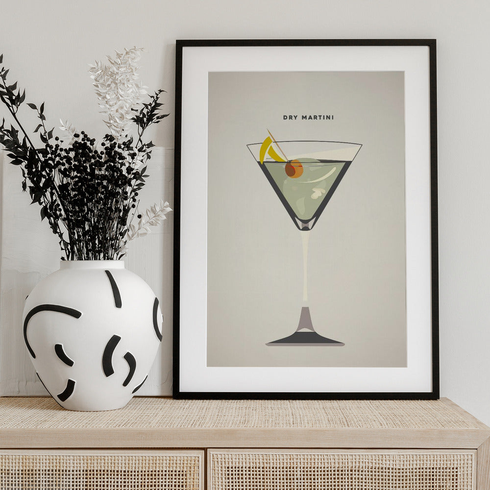 Dry Martini - Art Print by Andreas Magnusson