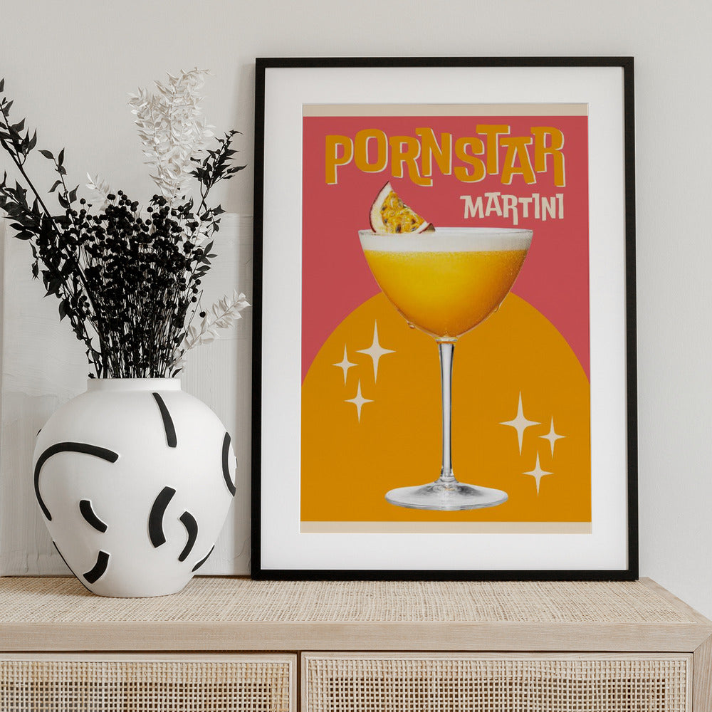 Pornstar Martini - Art Print by WallChart Art Studio