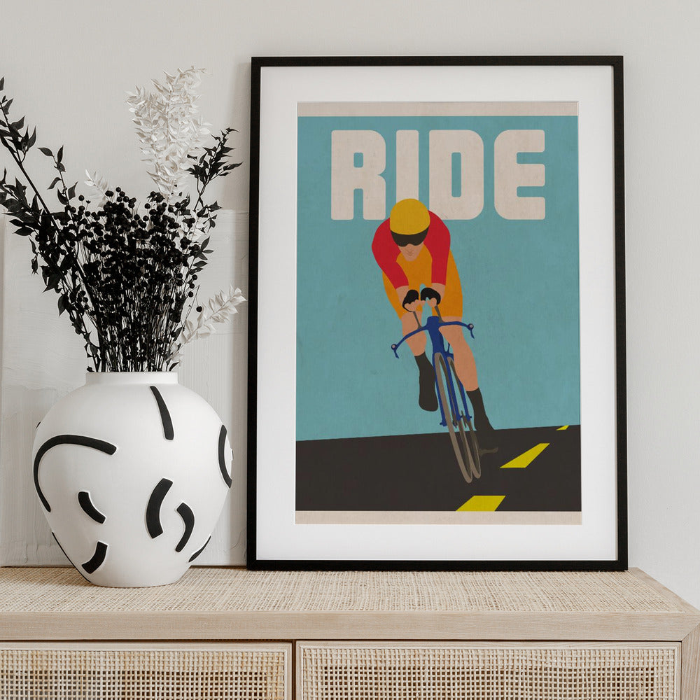 Ride Art Print - Art Print by WallChart Art Studio