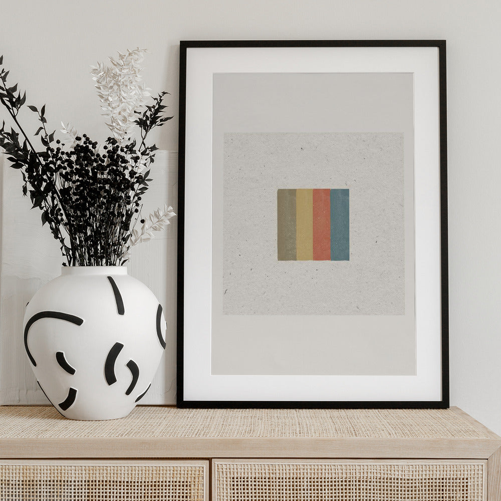 Color Harmony Quartet - Art Print by THE MIUUS STUDIO