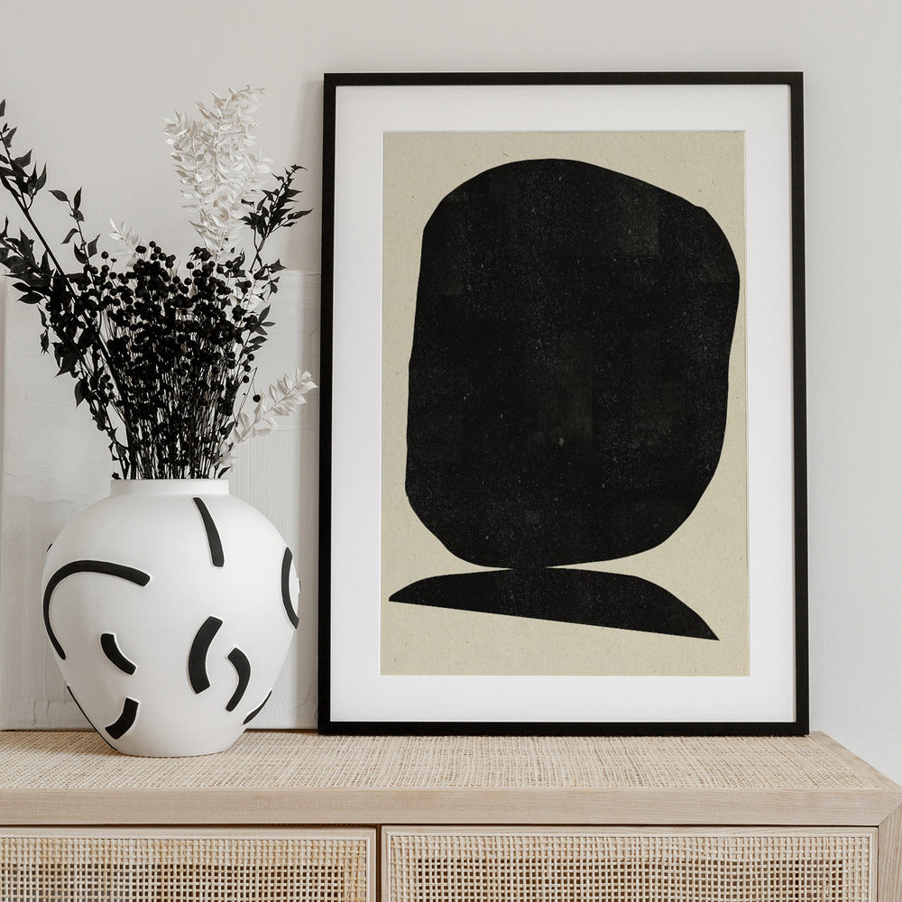 Shadowed Abstraction - Art Print by THE MIUUS STUDIO