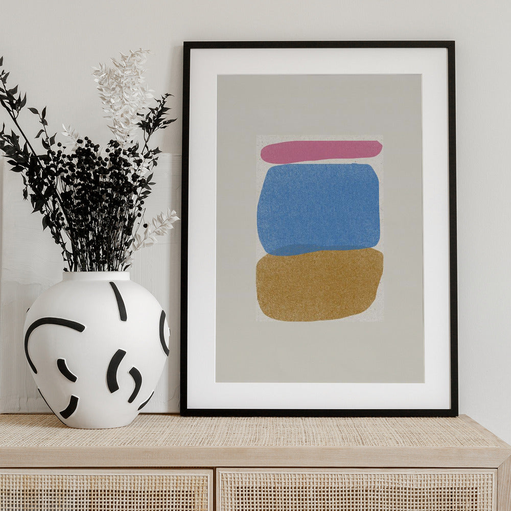 Color Harmony Trio - Art Print by THE MIUUS STUDIO