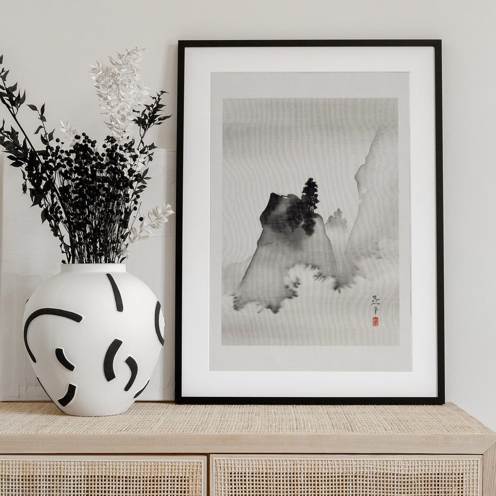 Mountains - Art Print by Suzuki Kiitsu