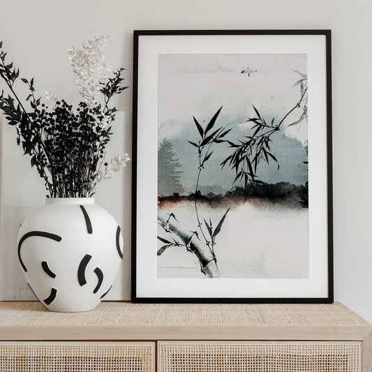 Whispers of Bamboo - Art Print by Treechild