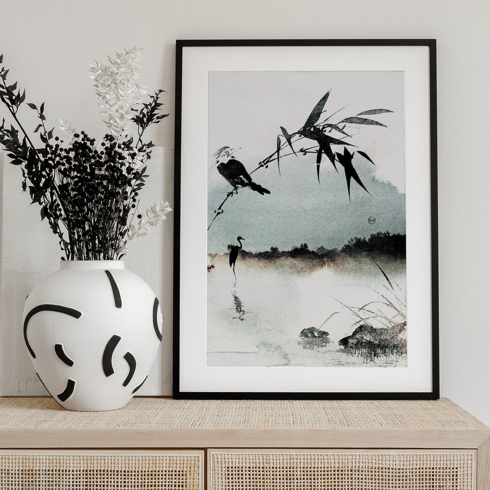 Misty Bamboo Morning - Art Print by Treechild
