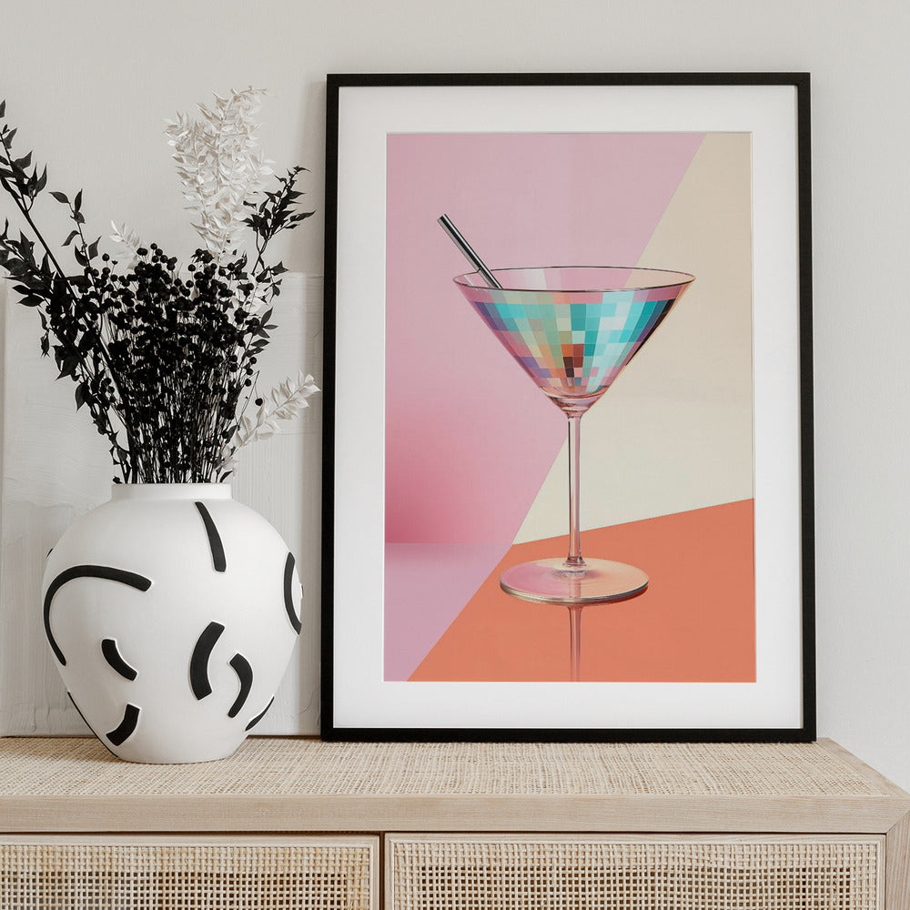 Sparkling Martini - Art Print by Andreas Magnusson