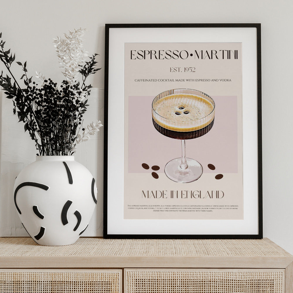 Coffee Delight - Art Print by Nazma Khokhar