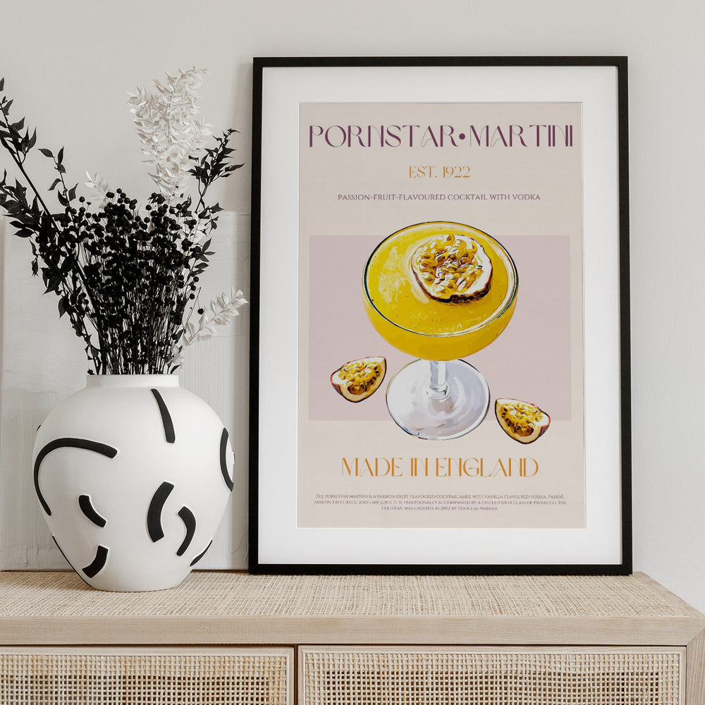 Passionfruit Delight - Art Print by Nazma Khokhar