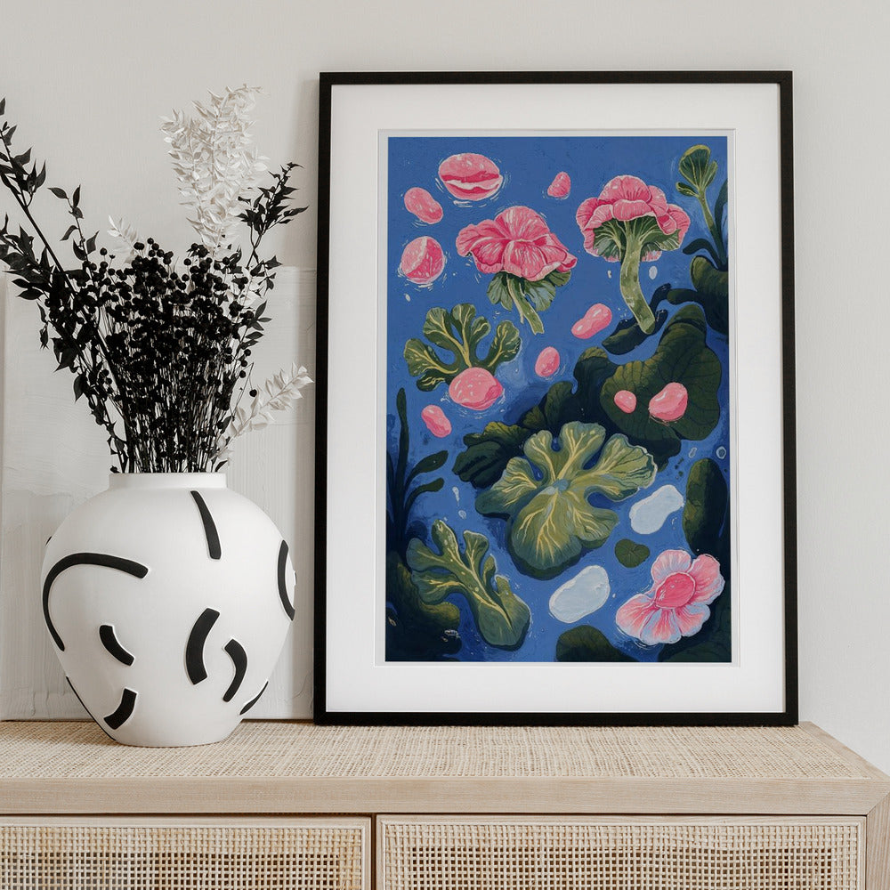 Floating Blossoms - Art Print by THE MIUUS STUDIO