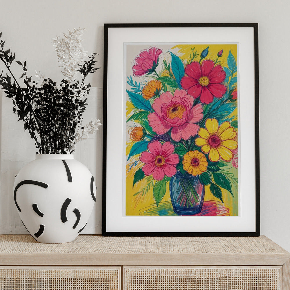 Bloom Flovers - Art Print by THE MIUUS STUDIO