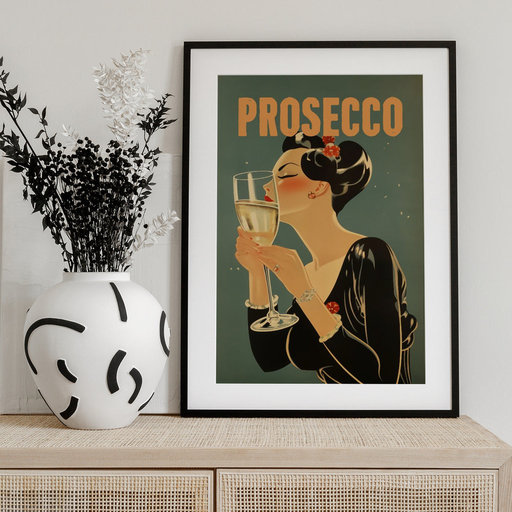 Prosecco Elegance - Art Print by Andreas Magnusson