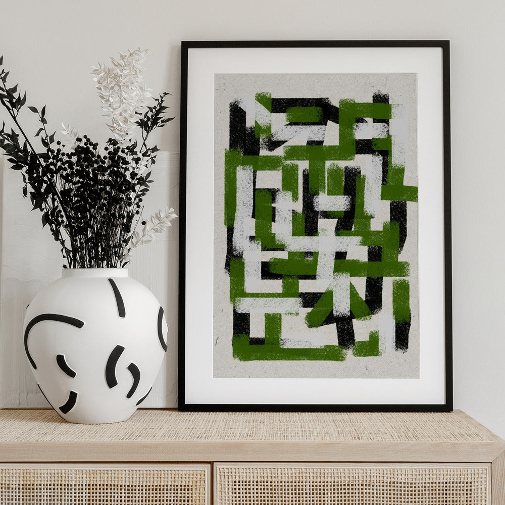 Interwoven Paths - Art Print by THE MIUUS STUDIO