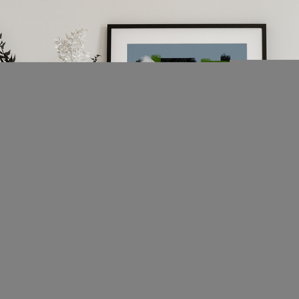 Maze of Colors - Art Print by THE MIUUS STUDIO