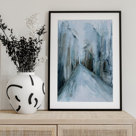 Lost In Venice - Art Print by Helena Ryhle