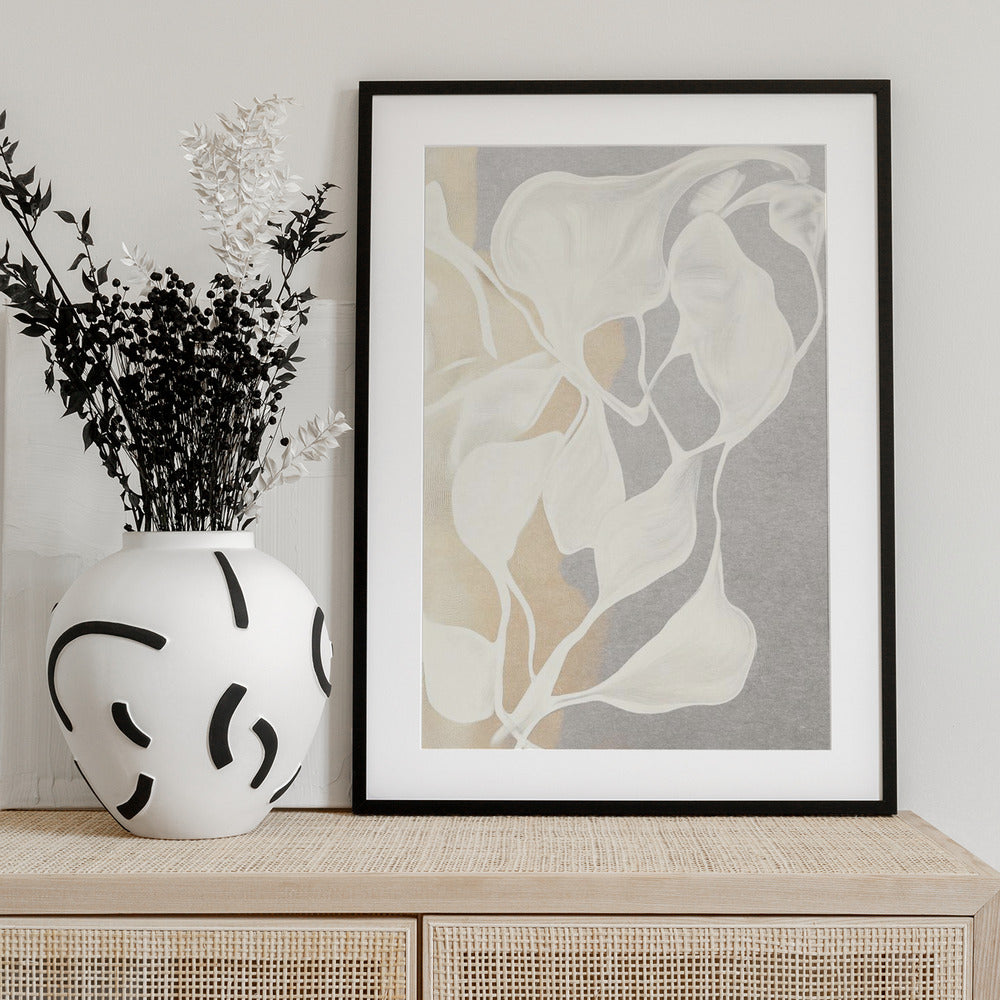 Whispers in White - Art Print by Alma