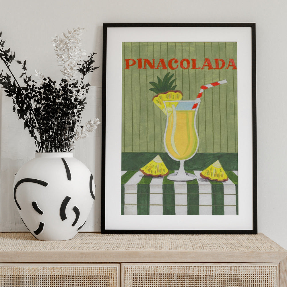 Pina Colada Delight - Art Print by Caroline Bonne Müller