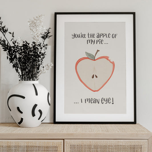 Apple of My Eye - Art Print by Aminah Eleonora